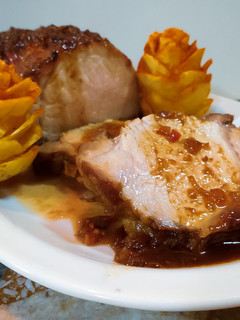 Una foto de Lomo de cerdo en salsa agridulce