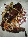 Cabbage fish toast