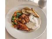 Gambar chicken breast mixed vegetables