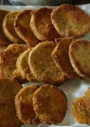 Una foto de Milanesas de berenjena