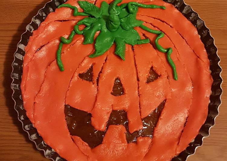 Crostata stile Halloween