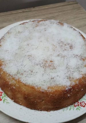 A picture of Brazilian coconut cake.