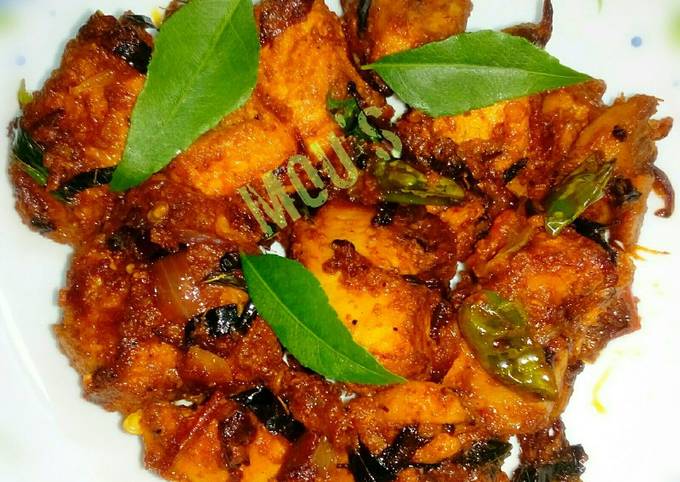 Kerala style chicken roast