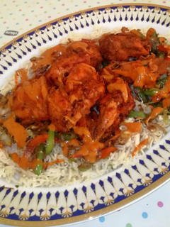 A picture of BBQ Rice.