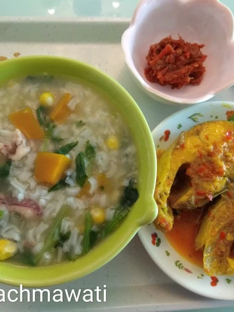 Cara Gampang Membuat Resep Bubur sederhana khas Manado yang Uenak Anti Ribet, Uenak Banget