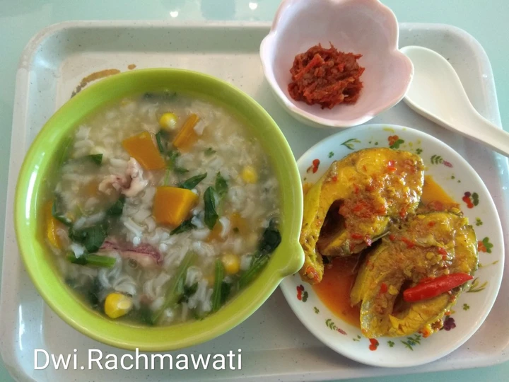 Cara Gampang Membuat Resep Bubur sederhana khas Manado yang Uenak Anti Ribet, Uenak Banget