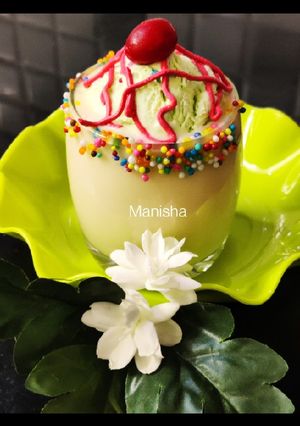 A picture of Muskmelon Milkshake.