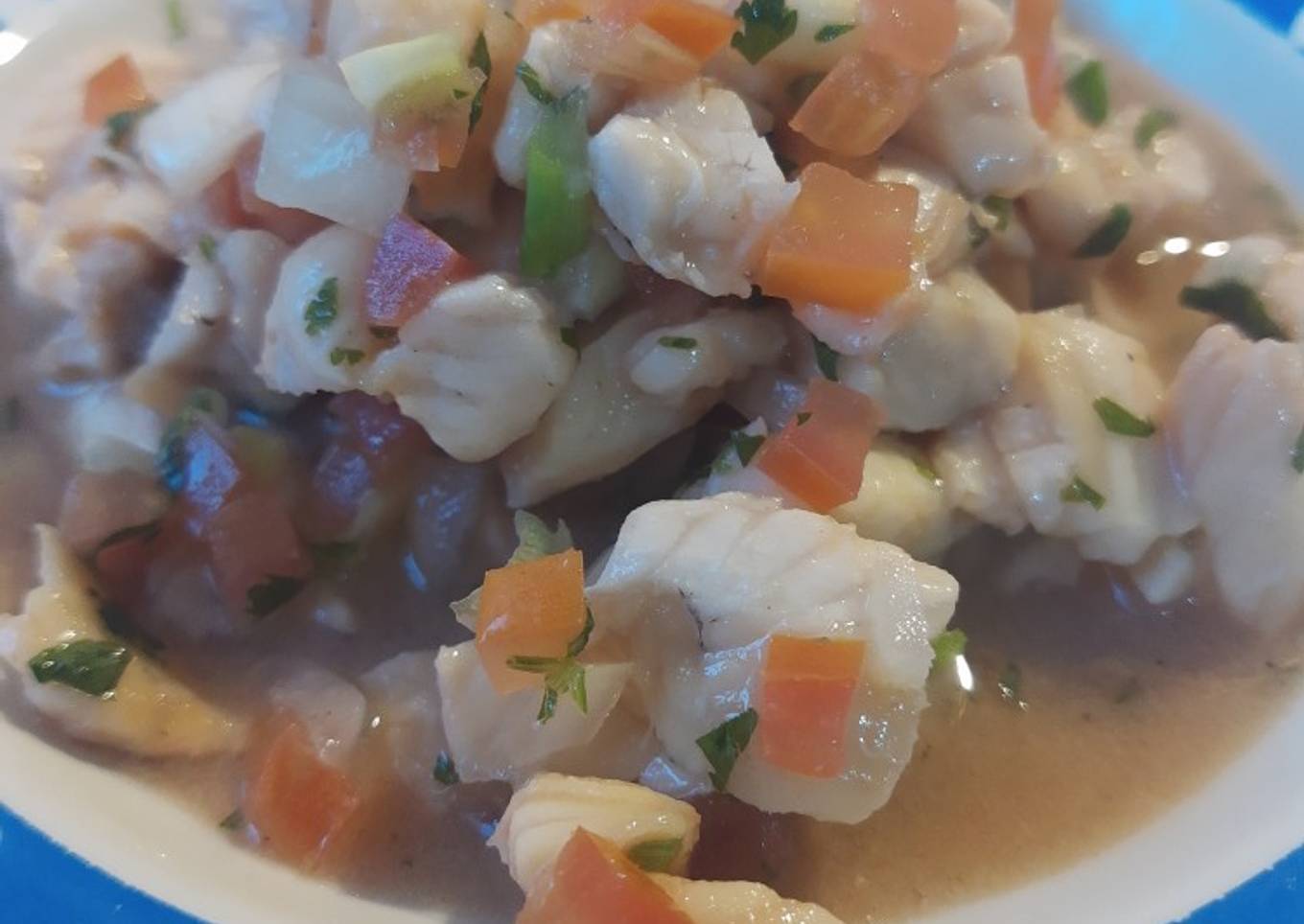 Ceviche de pescado