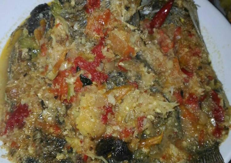 *cobek ikan nila ciamik..πππ