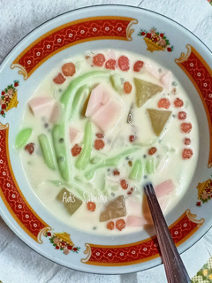 Foto resep Es puding campur