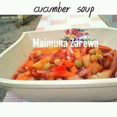 A picture of Cucumber soup.