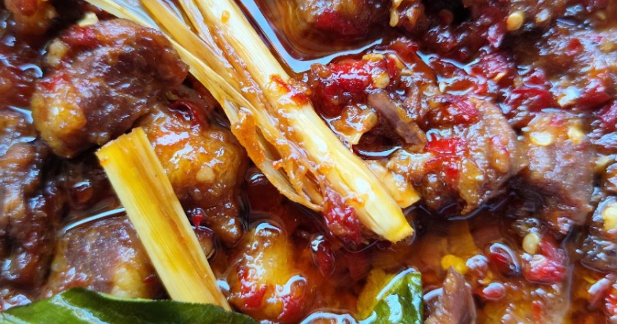 Resep Oseng Mercon Daging Sapi Favorit Bunda