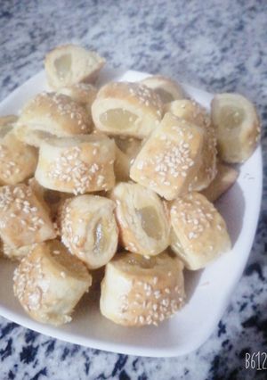 صورة لوصفة بسكوت بالملبن