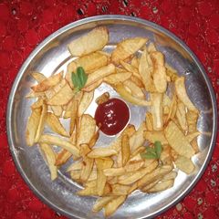 A picture of French fries.