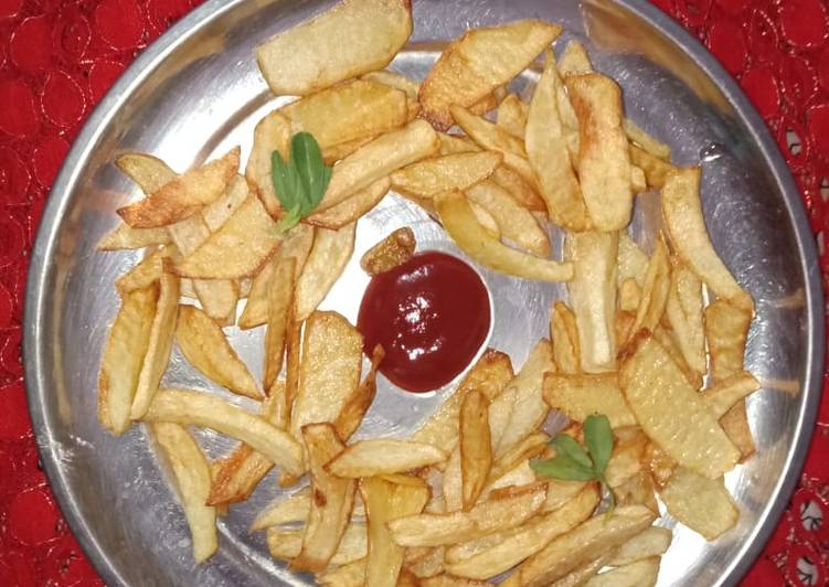 Steps to Make Ultimate French fries