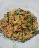 Кукурузная каша с овощами