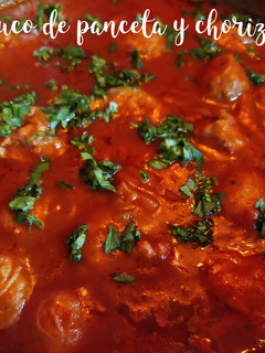 Una foto de Tuco de panceta y chorizo