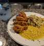 Easy Way Make Fried honey 🍊 chicken drummetes and parsley potatoes with corn the Awesome  Can spoil the tongue
