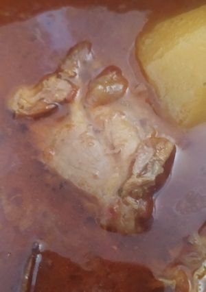 عکسی از دستور آبگوشت مرغ