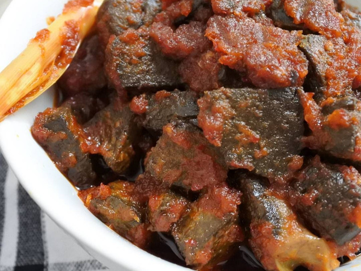 Langkah Mudah untuk Membuat Sambel goreng ati sapi, Enak