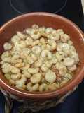 Gambas al ajillo flambeadas