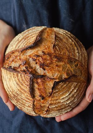 A picture of Basic sourdough Bread🥖✨.