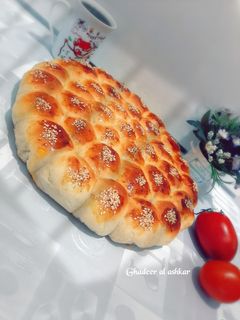 صورة لوصفة خلية النحل بعجينة هشة 🤗🤤🥰