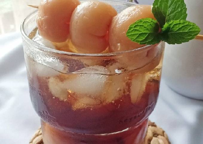 Resep Ice Lychee Teaes Teh Leci Oleh Agnes Cookpad