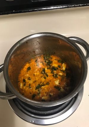 A picture of Simple Rassa paneer.
