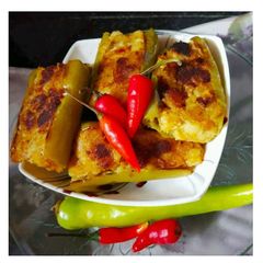 Stuffed Green Chilli A picture of Stuffed Green Chilli.