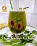 👩‍🍳Spinach, Mango, Banana Green Smoothie