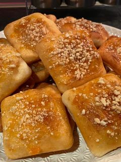 Una foto de Desayuno fácil, rico, económico sin amasado y sin fermentación