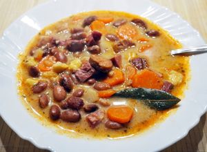 Jókai bableves recept fotója