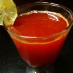 Pomegranate watermelon juice A picture of Pomegranate watermelon juice.