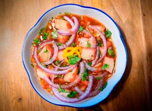 Una foto de Ceviche de Kanikama