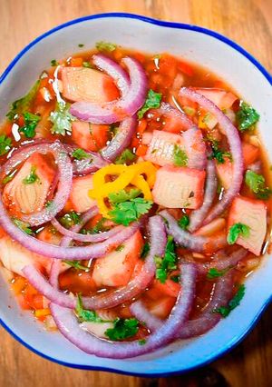 Una foto de Ceviche de Kanikama