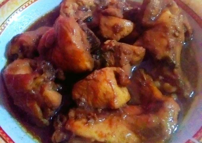 50.Ayam kecap simple