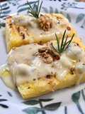 Polenta grigliata gorgonzola e noci