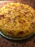 Tortilla de papas con chorizo colorado