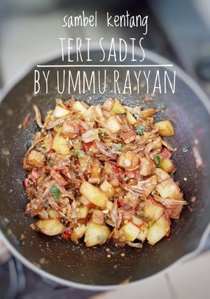 Foto resep Sambal kentang teri