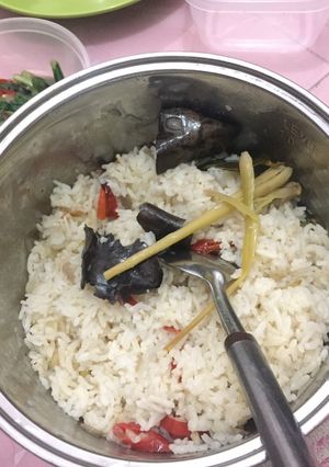 Foto resep Nasi Liwet Ricecooker