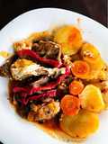 Bifes a la criolla