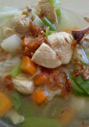 Foto resep Sop Ayam sederhana