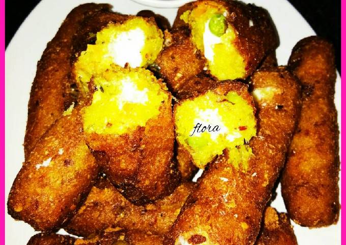 Easiest Way to Make Speedy Semolina cheese sticks