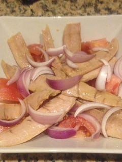 Una foto de Ensalada de ventresca