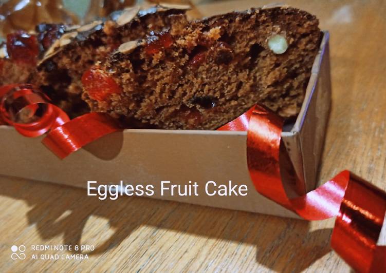 Eggless Fruit Cake