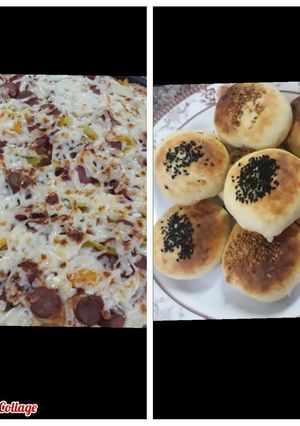 صورة لوصفة عجينة البيتزا والمعجنات 100%