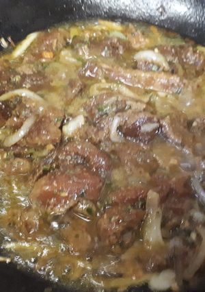 Une photo de Boeuf caramélisé à la sauce de soja