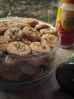 Foto resep Garlic cheese cookies #siapramadhan