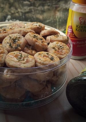Foto resep Garlic cheese cookies #siapramadhan